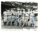 1937 American League All-Stars Signed Photo with Joe DiMaggio and Hank Greenberg