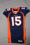 2010 Tim Tebow Denver Broncos Game Issued Jersey 