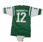 Circa 1974 Joe Namath Game Used Mesh Jets Jersey