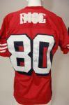  1994 Jerry Rice Signed and Inscribed Game Used 49ers Jersey Super Bowl Champs MEARS A-10