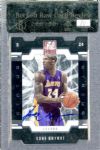 Kobe Bryant 1/1 Autographed 2009-10 Elite Panini Basketball Card