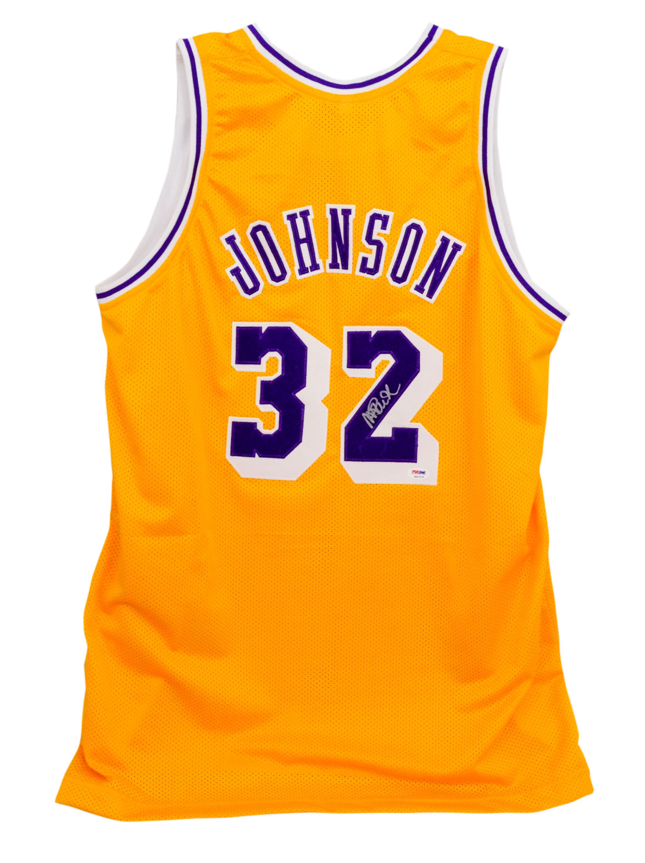 Lot Detail - Lot of 12 Magic Johnson Signed Lakers Home ...