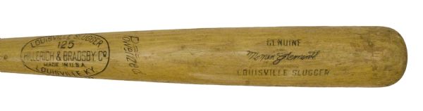 1955 Roberto Clemente Rookie Season Game Used Hillerich & Bradsby Bat - Stamped in Script Momen Clemente (PSA GU-9)