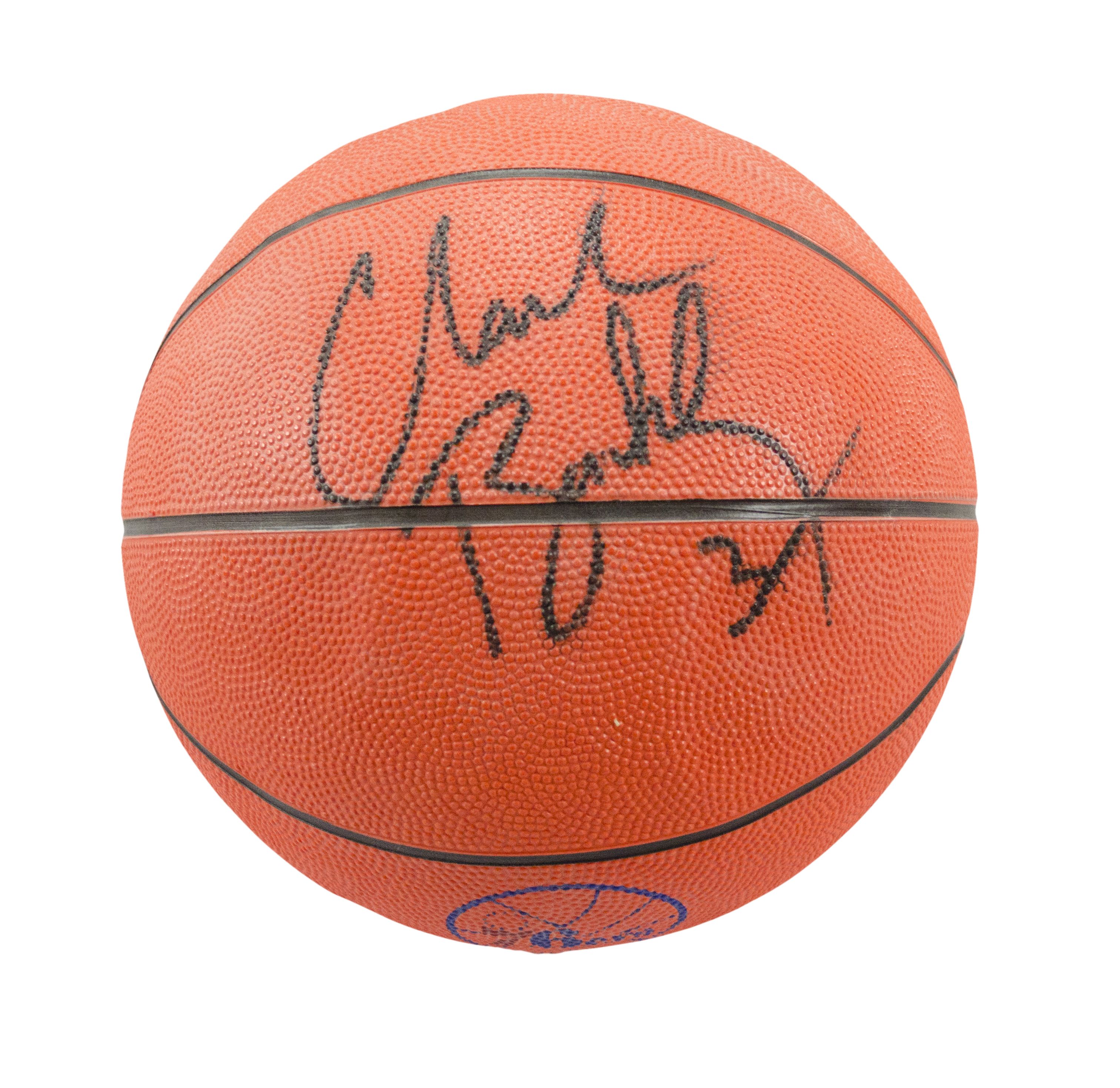 Lot Detail - Charles Barkley Autograph Lot of (4): Signed Basketball, 76ers Hat, & (2 ...