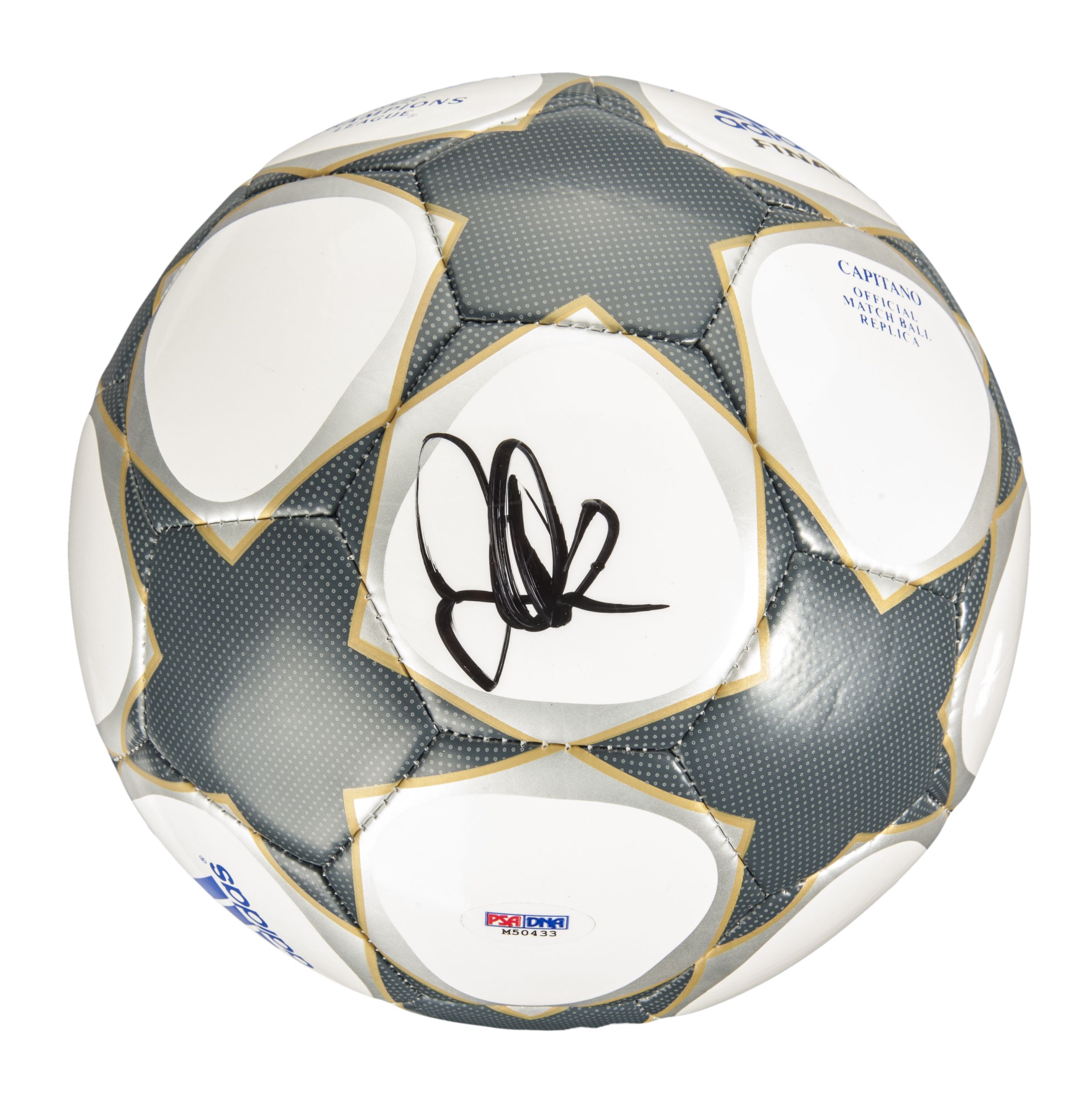 Lot Detail - David Beckham Autographed Soccer Ball2666 x 2691