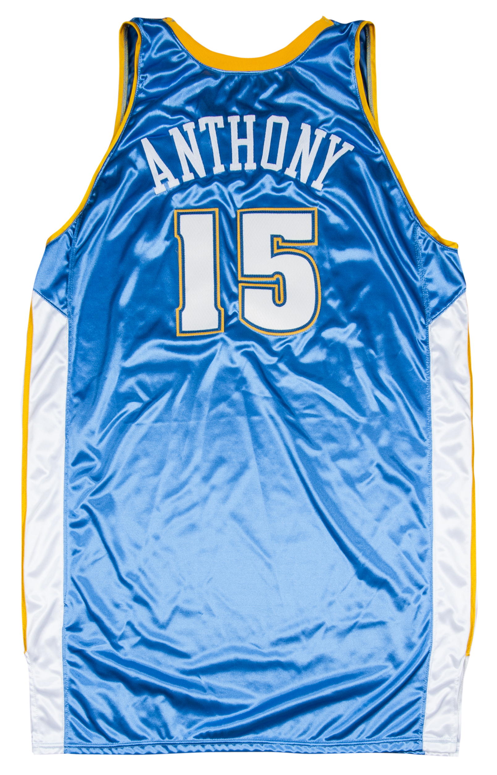 Lot Detail Carmelo Anthony 20032004 Game Used ROOKIE Denver Nuggets