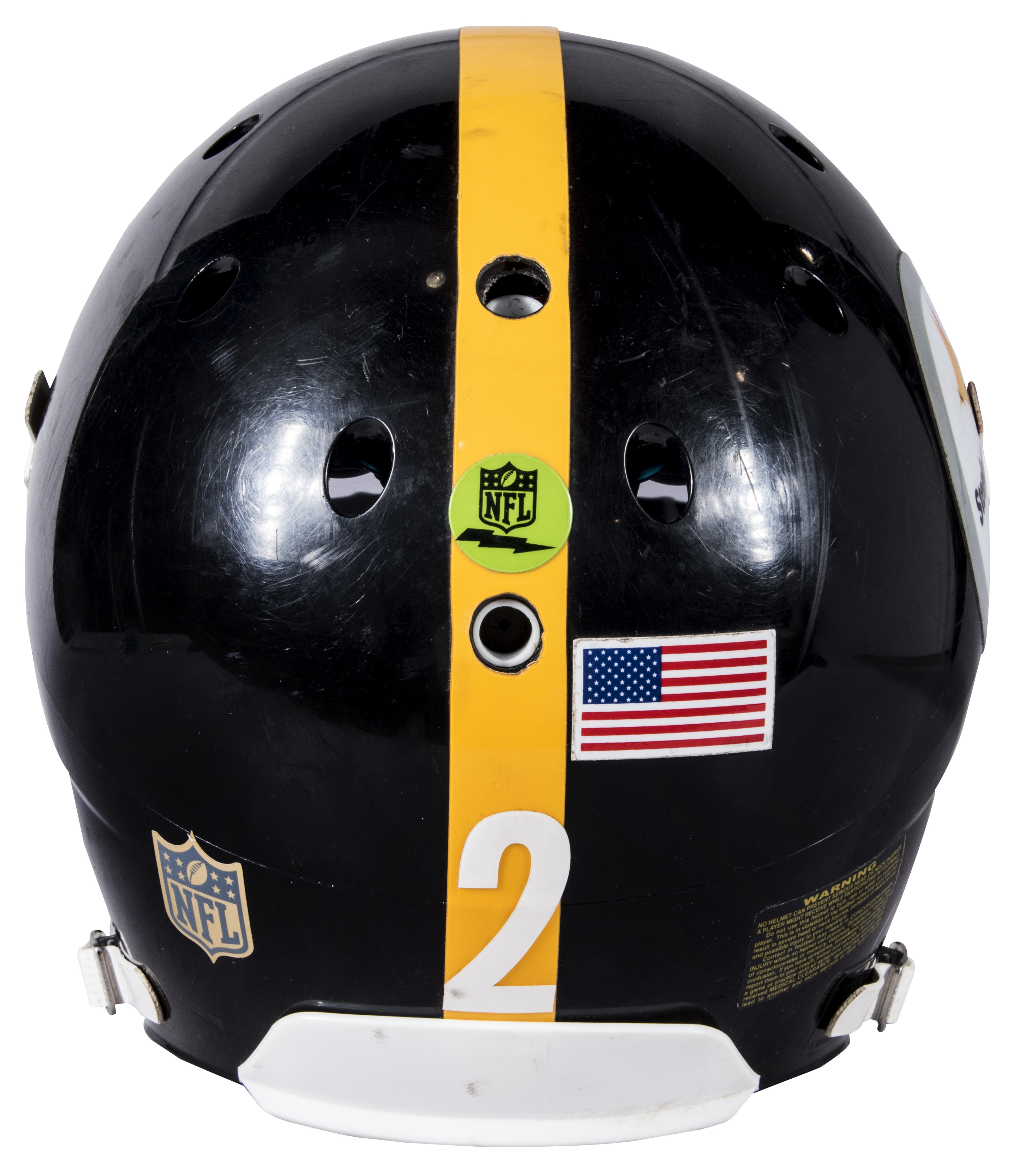 Lot Detail - 2015 Michael Vick Game Used Pittsburgh Steelers Helmet