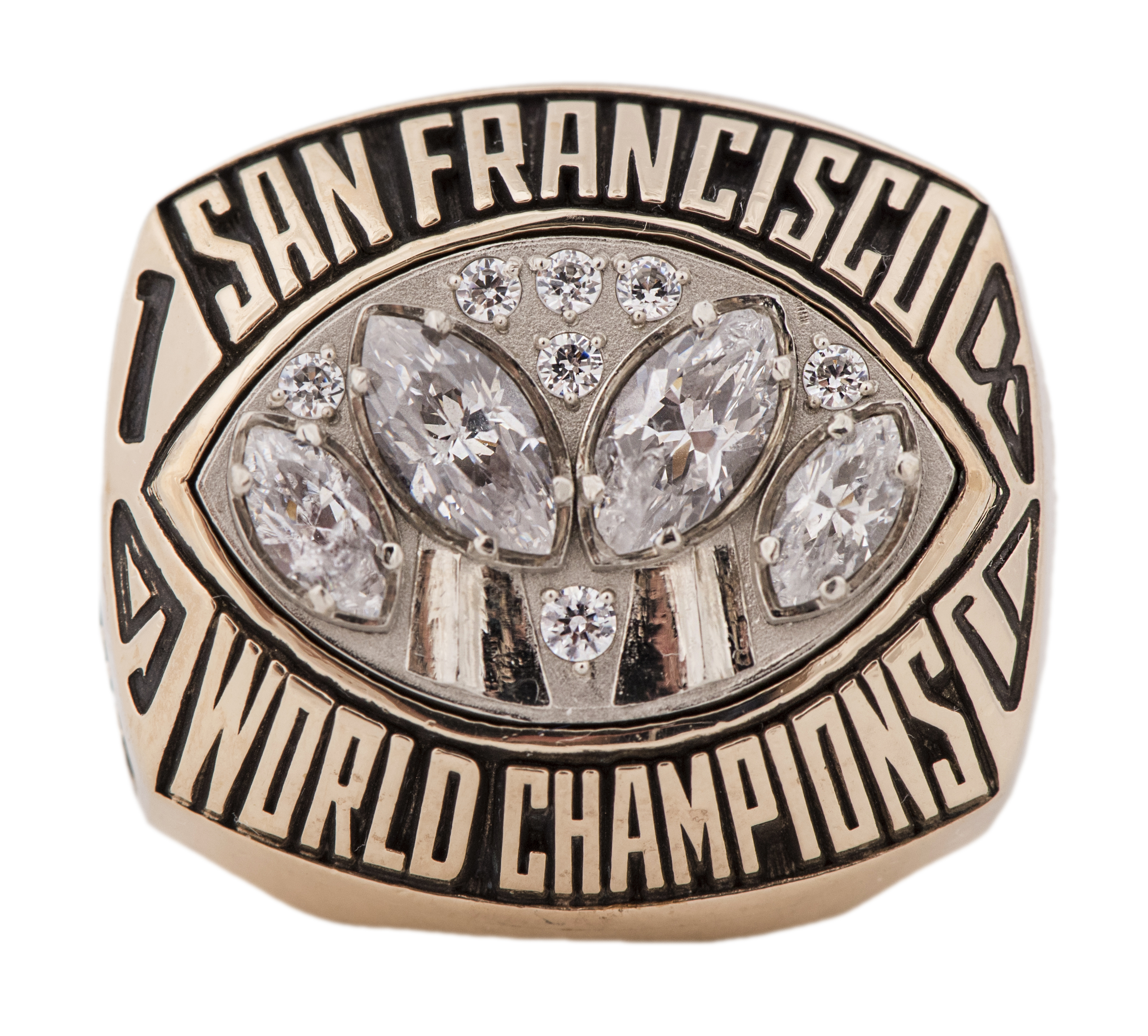 Lot Detail - 1989 San Francisco 49ers Super Bowl Championship Prototype Ring - Joe Montana