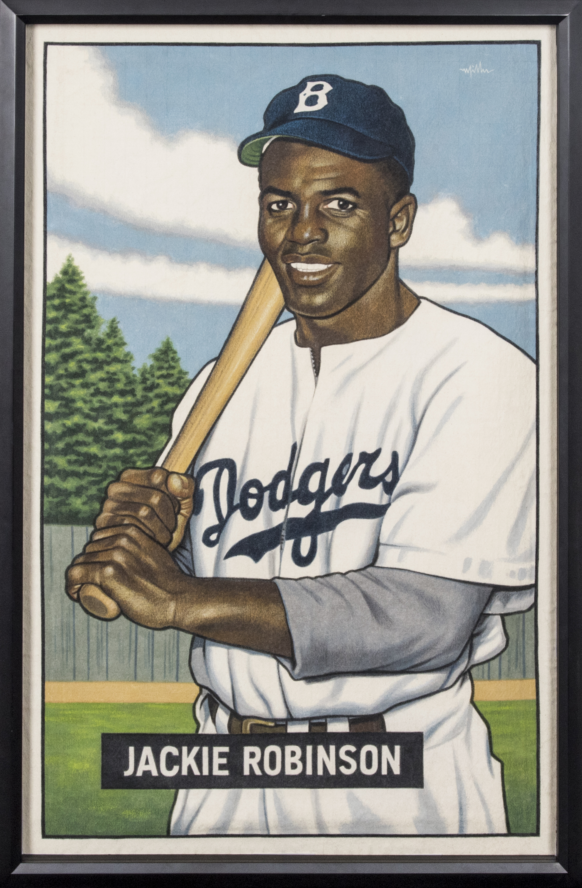 Lot Detail - "A Baseball Card That Never Was: Jackie Robinson (1951