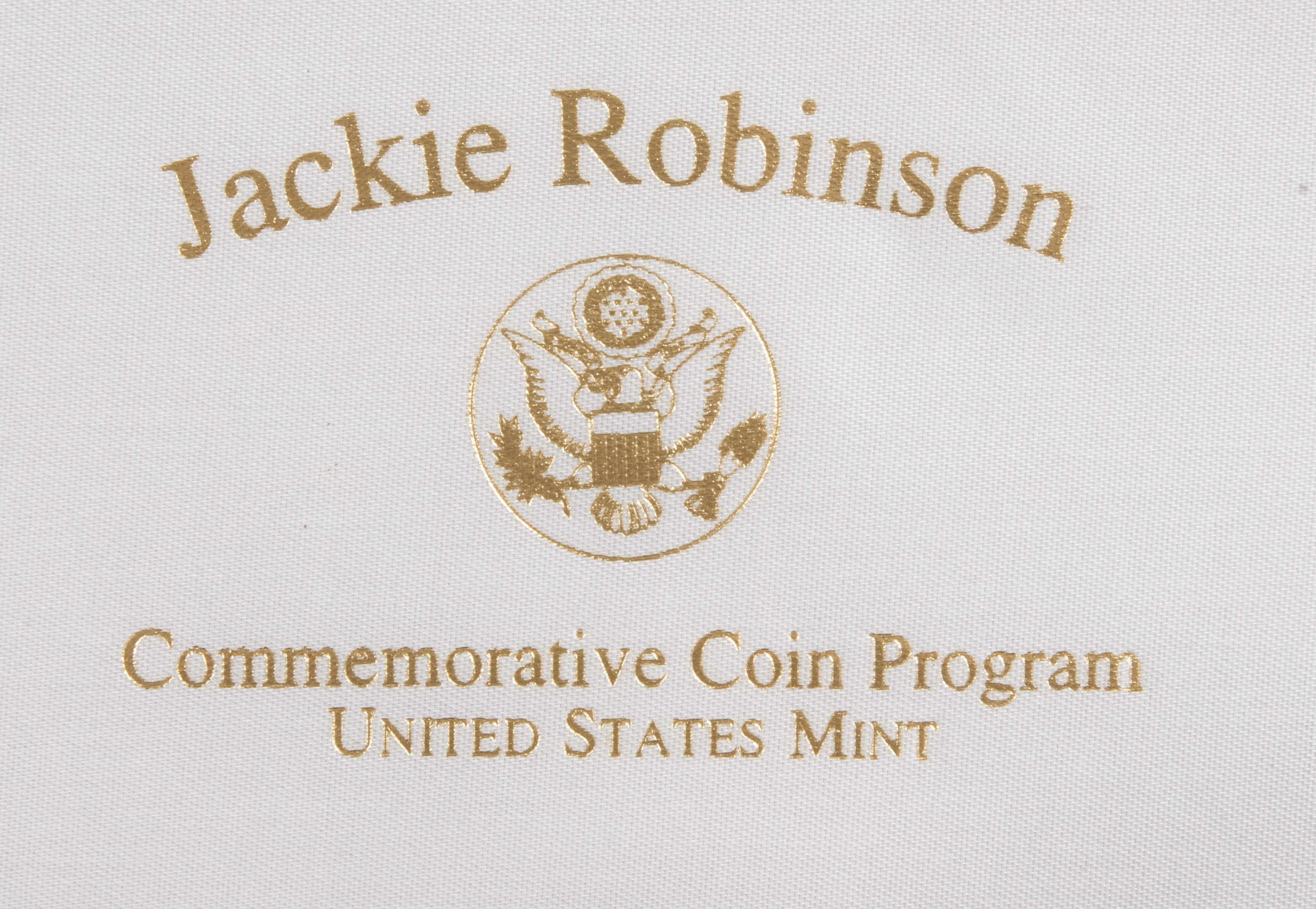 Lot Detail 1997 Jackie Robinson 50th Anniversary Commemorative Us