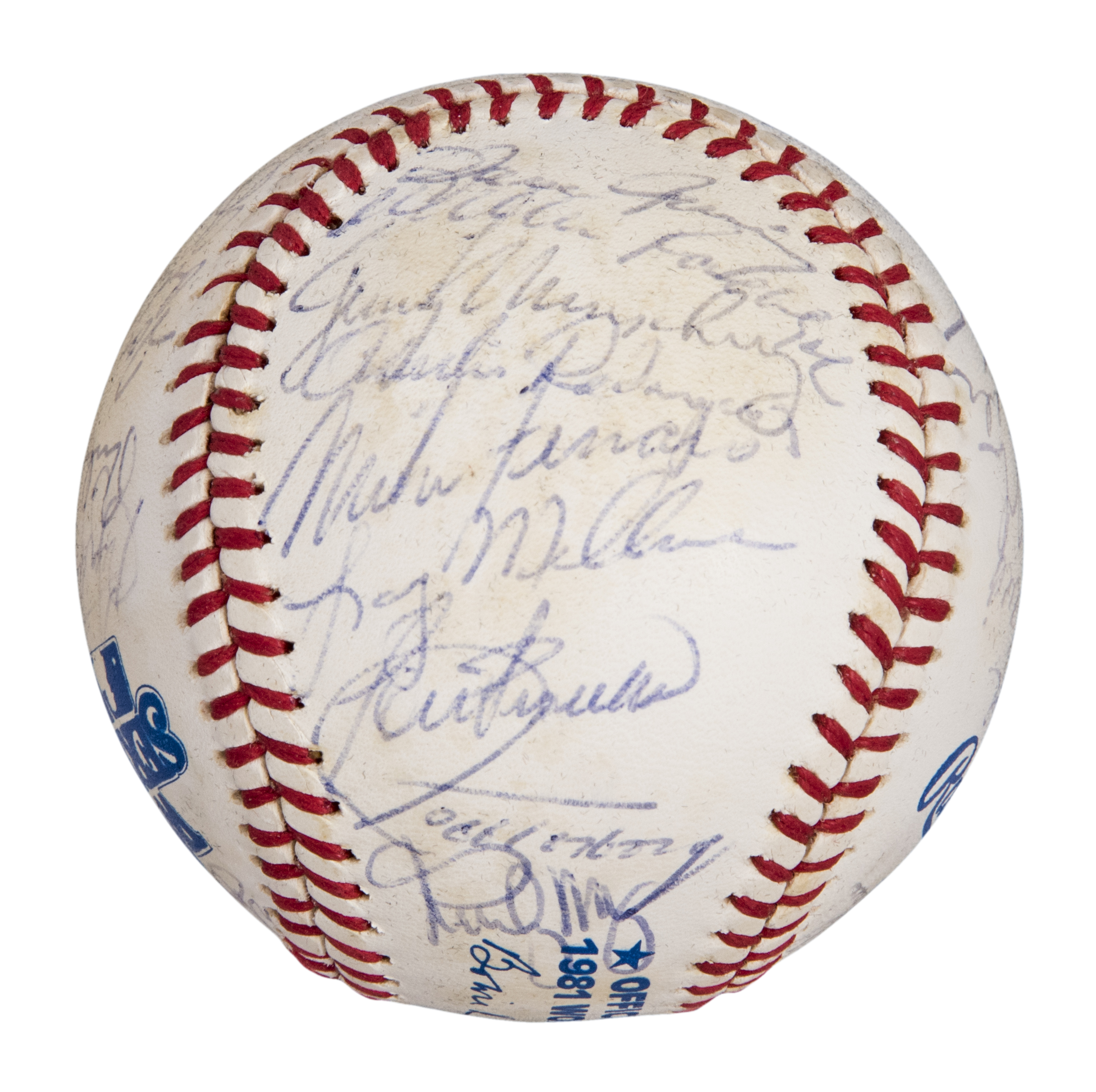 Lot Detail - 1981 American League Champions New York Yankees Team Signed OML Kuhn ...2403 x 2395