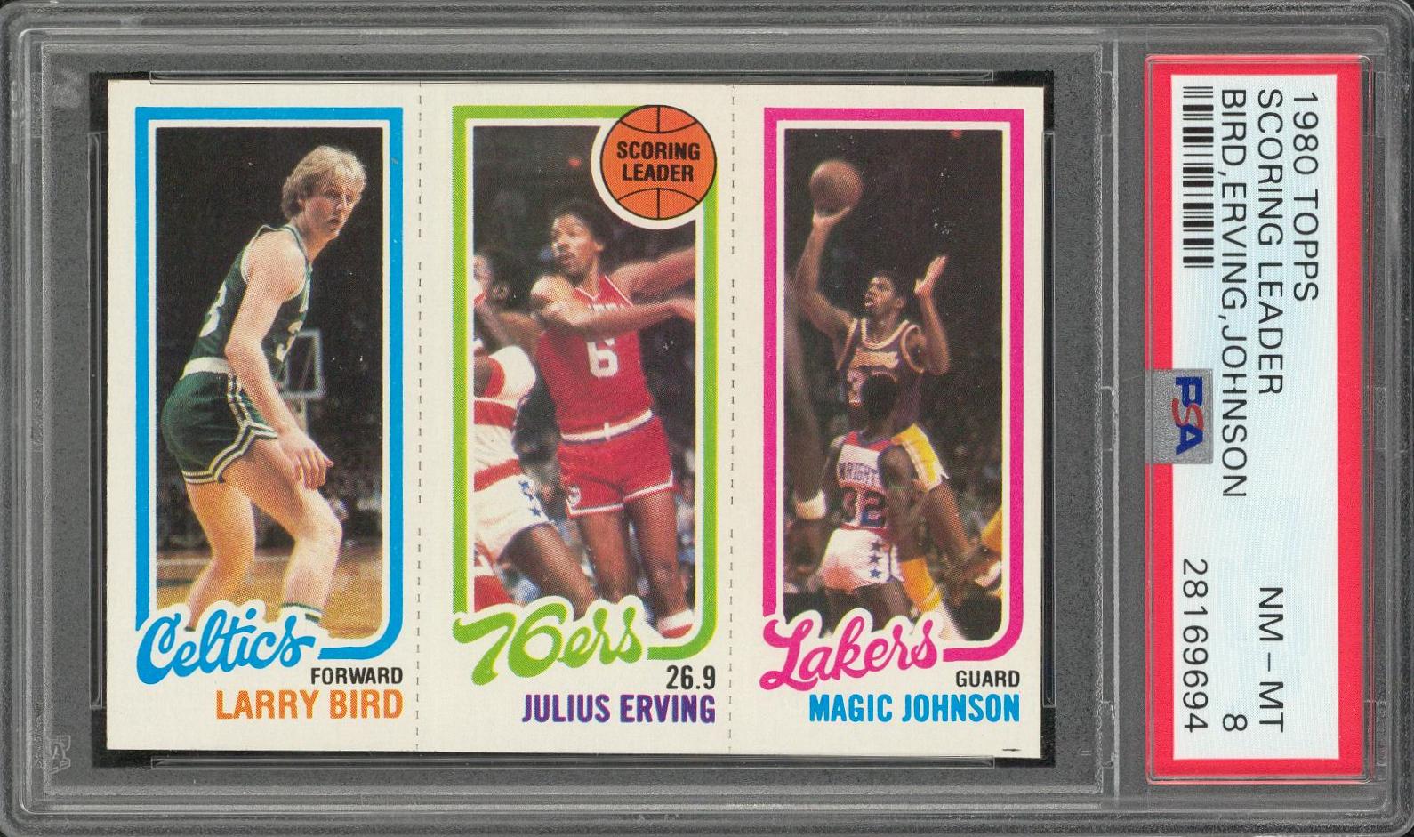 Lot Detail 1980/81 Topps Larry Bird/Magic Johnson Rookie