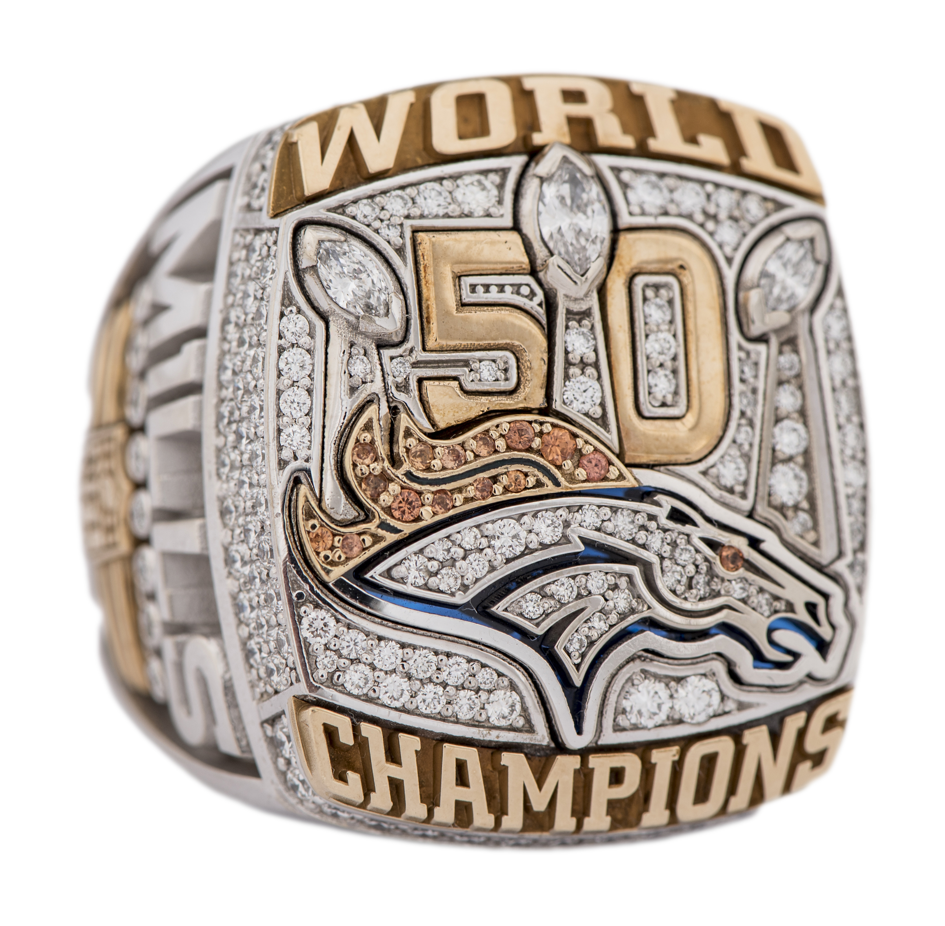 Lot Detail - 2015 Denver Broncos Super Bowl 50 Championship Ring With Original ...3260 x 3196