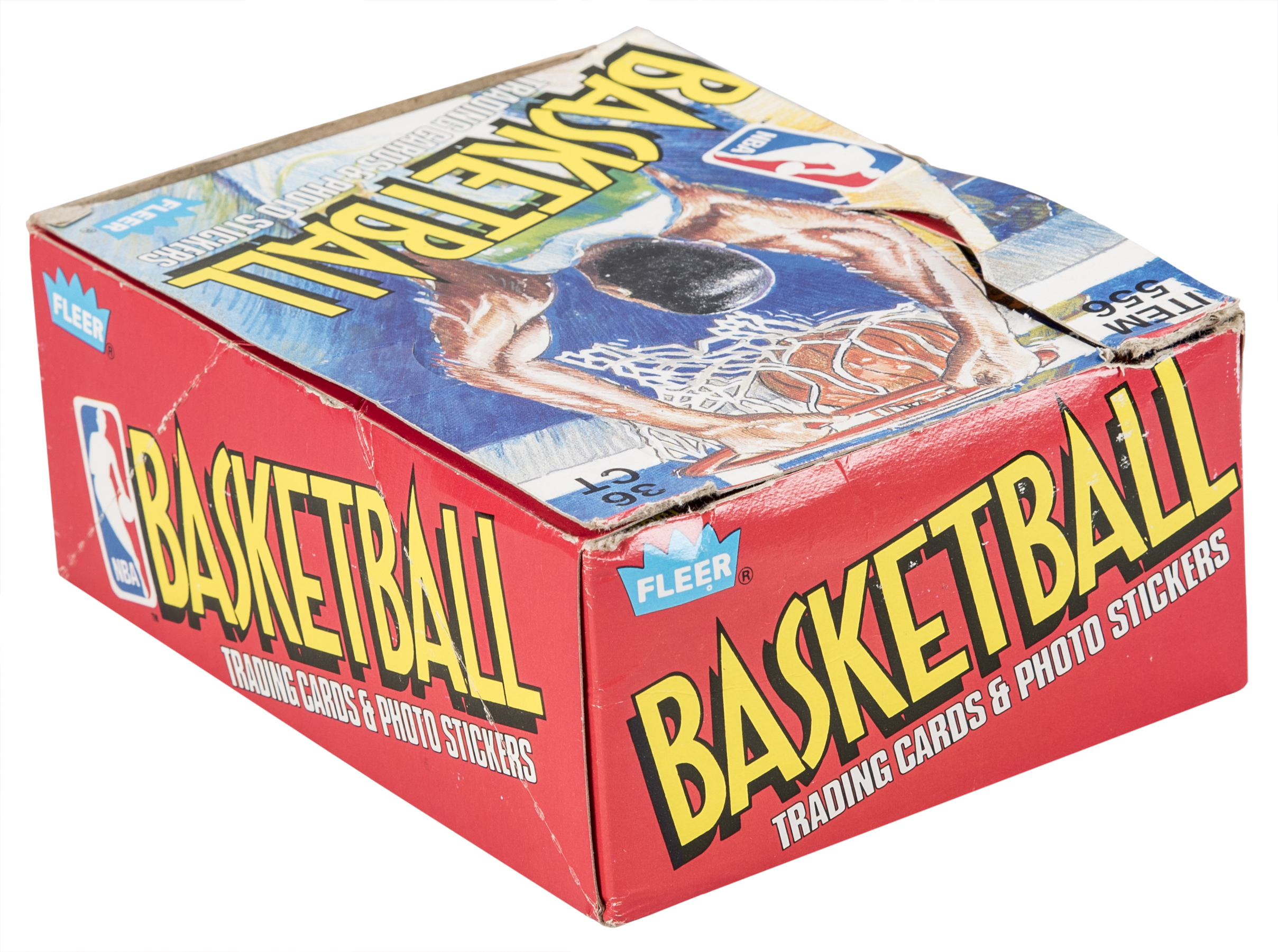 Lot Detail - 1989/90 Fleer Basketball Unopened Wax Box (36 Packs)
