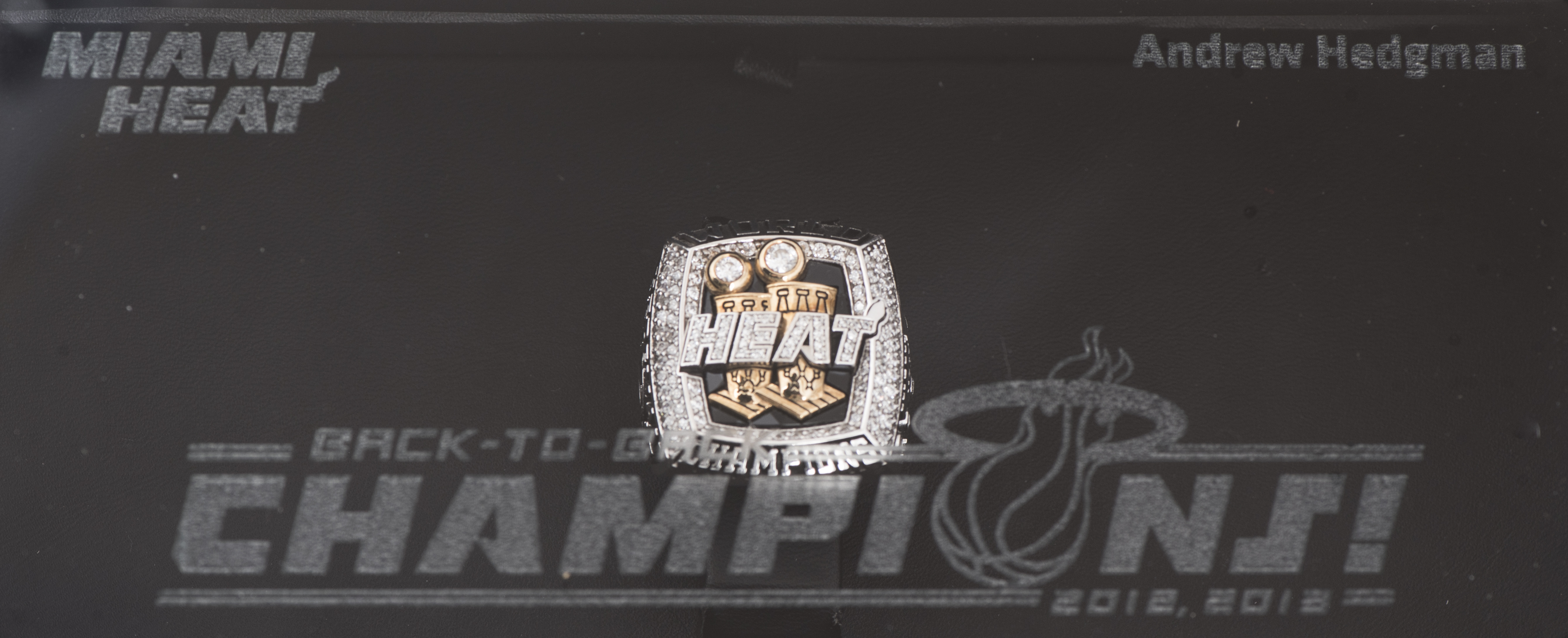 Lot Detail - 2013 Miami Heat NBA Championship Ring With Original