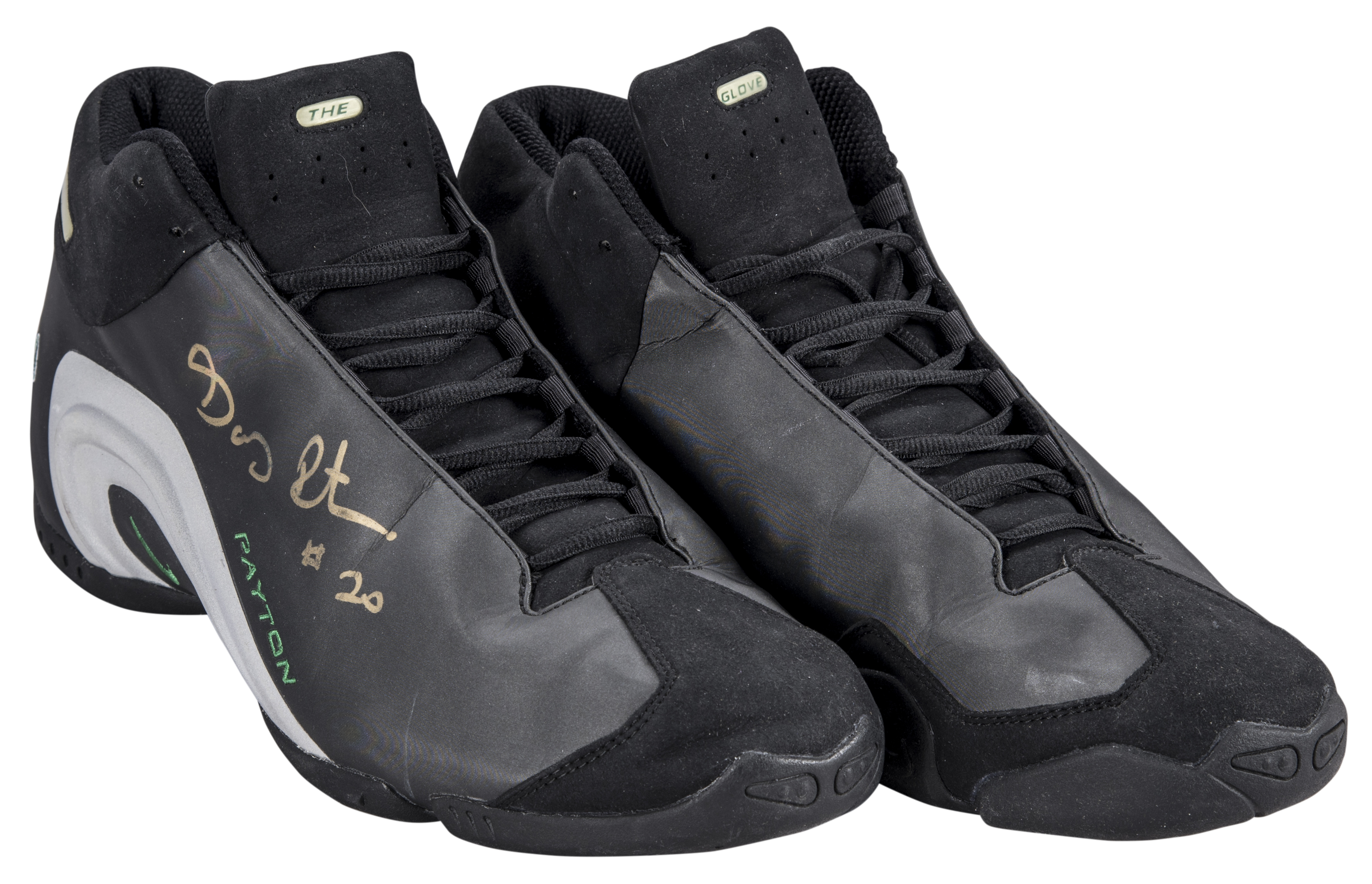 Lot Detail 1999 Gary Payton Game Used & Signed Nike