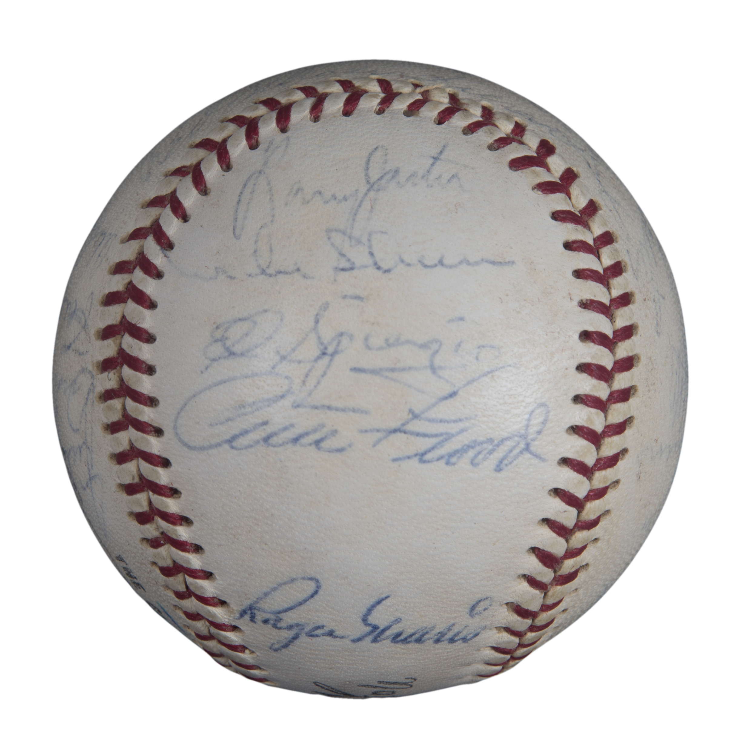 Lot Detail - 1967 World Series Champion St. Louis Cardinals Team Signed ONL Giles Baseball With ...