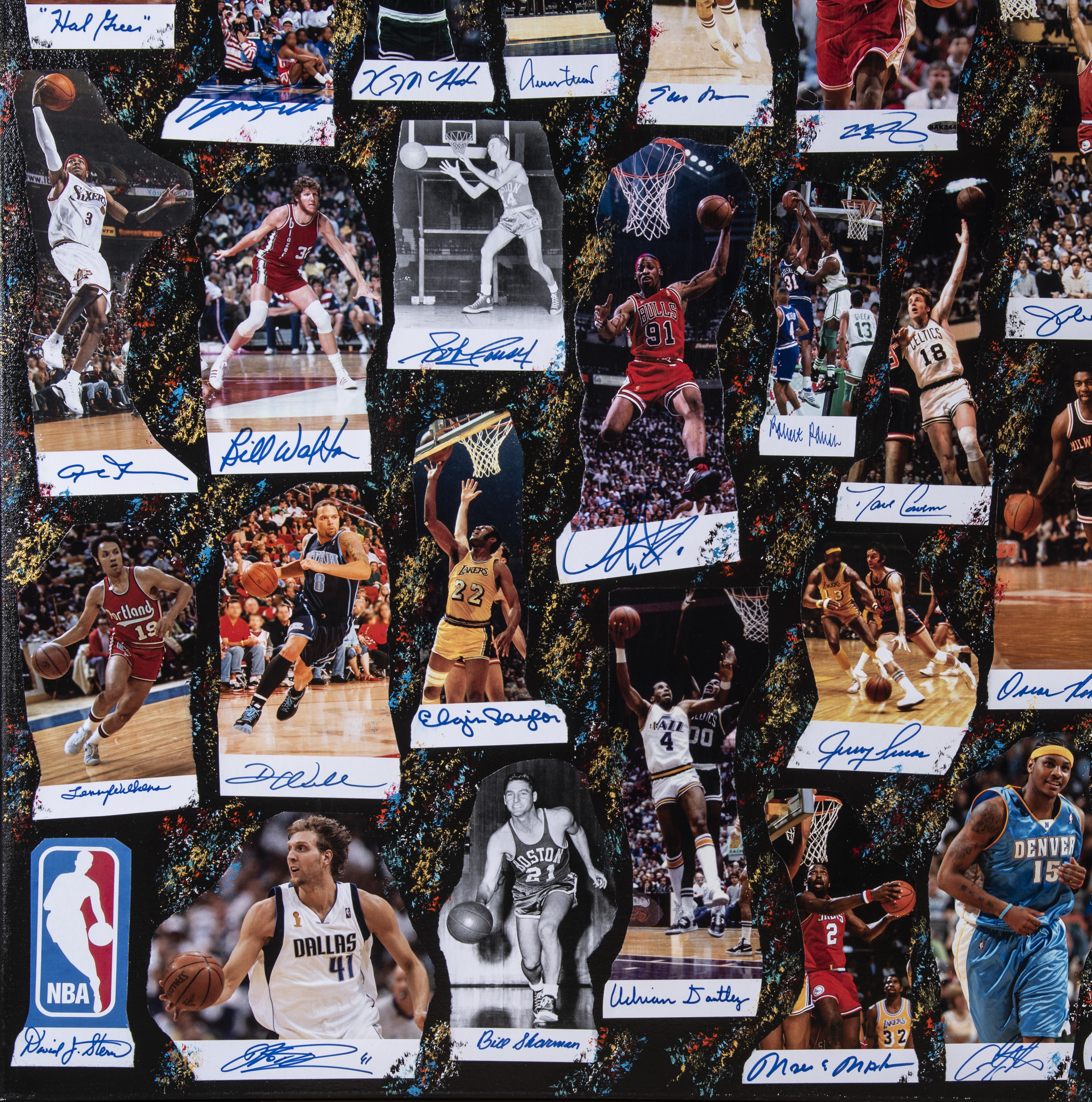 Lot Detail - 2017 NBA Legends of Basketball "We Made This Game" Multi