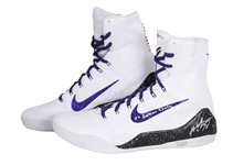 2014-15 Kobe Bryant Game Used & Signed Pair of Nike Kobe IX Elite Sneakers Photo Matched To 11/16/2014 (MeiGray & Panini)