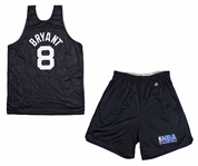 1997-98 Kobe Bryant All-Star Game Used Warm Up Jersey With Shorts (Sports Investors Authentication)- His 1st Ever All Star Jersey