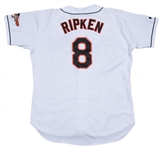 1998 Cal Ripken Game Used & Signed Baltimore Orioles Home Jersey (Orioles LOA, Sports Investors Authentication & JSA) 