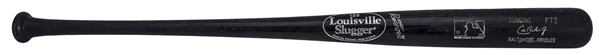 1999 Cal Ripken Game Used Louisville Slugger P72 Model Bat (Ripken LOA & PSA/DNA GU 9)