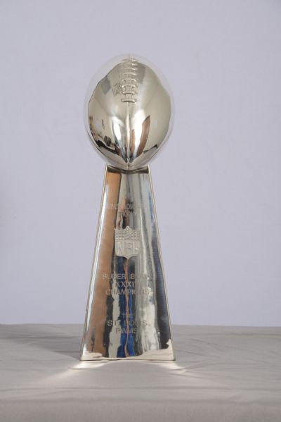 Lot Detail - 1999 St. Louis Rams Super Bowl Champions Lombardi