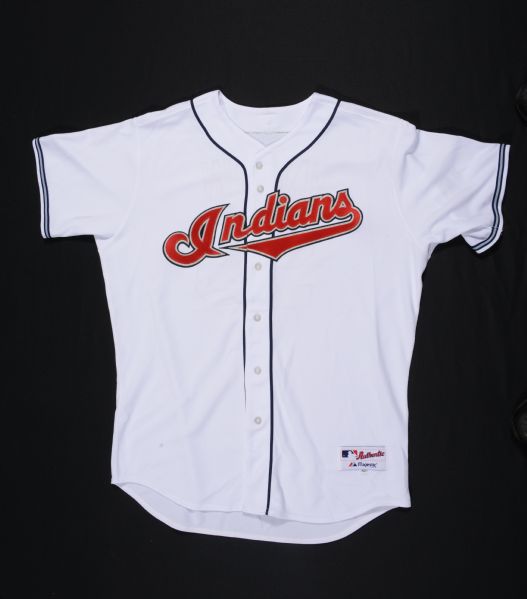Charlie Sheen Ricky Vaughn Signed Cleveland Indians Baseball Jersey