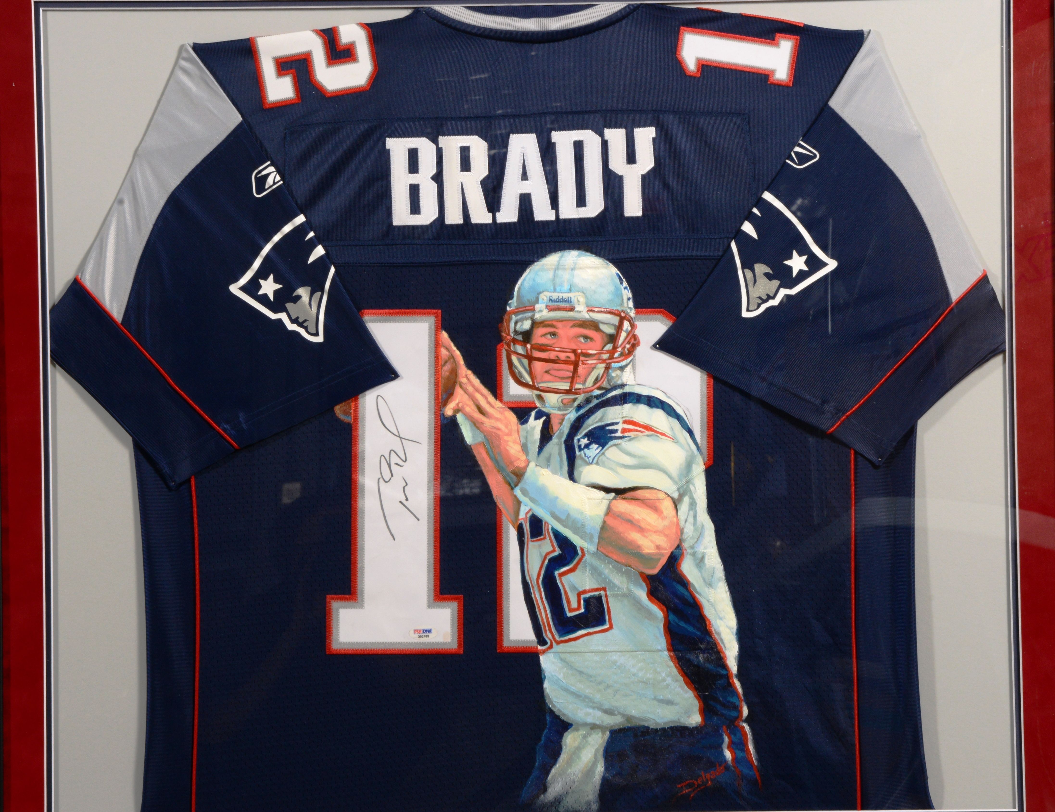 Lot Detail Tom Brady New England Patriots Signed Hand