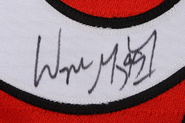 Gretzky Autographed Jersey, Hockey Jersey Embroidery
