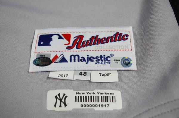 Lot Detail - Mark Teixeira Jersey - NY Yankees 2012 Game Worn #25 Grey  Jersey Worn Opening Day (4/6/2012)