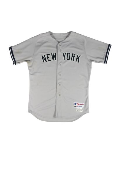 Authentic #25 New York Yankees Mark Teixeira 2009 Inaugural season jersey 50