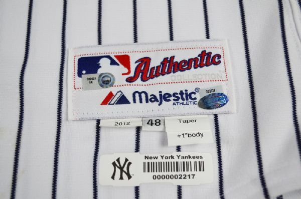 Alex Rodriguez Game-Used New York Yankees Majestic Jersey (Steiner
