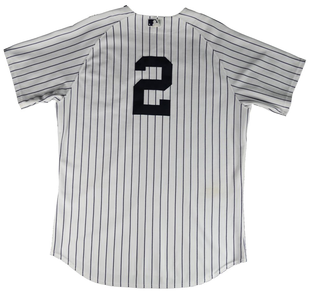 Lot Detail - Derek Jeter Jersey - NY Yankees 2012 Season Game Worn #2 ...