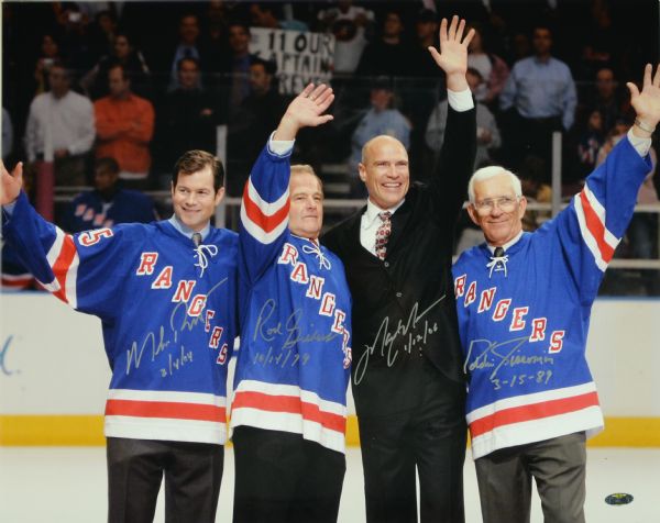 Mike Richter autographed 16x20 photo (New York Rangers