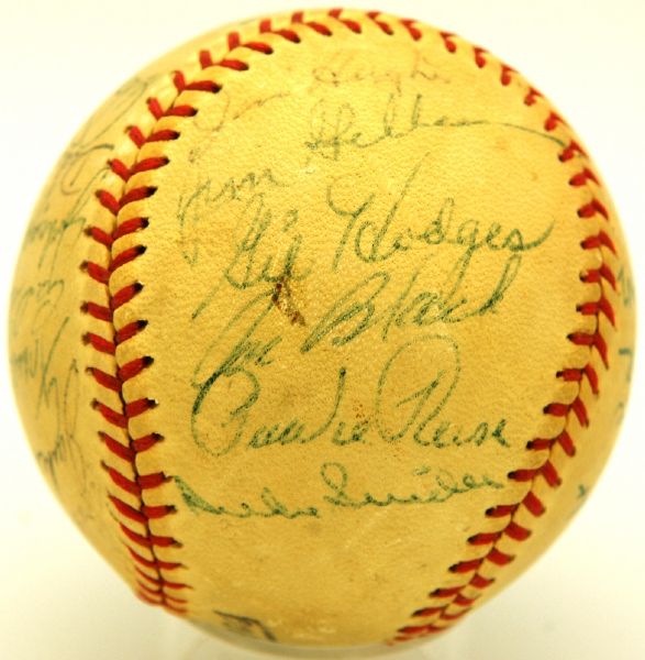 1955 Brooklyn Dodgers Three World Series Winning Pitchers Autographed – To  Die For Collectibles