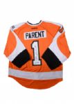 2012 Winter Classic Philadelphia Flyers Alumni Game Bernie Parent Autographed Jersey