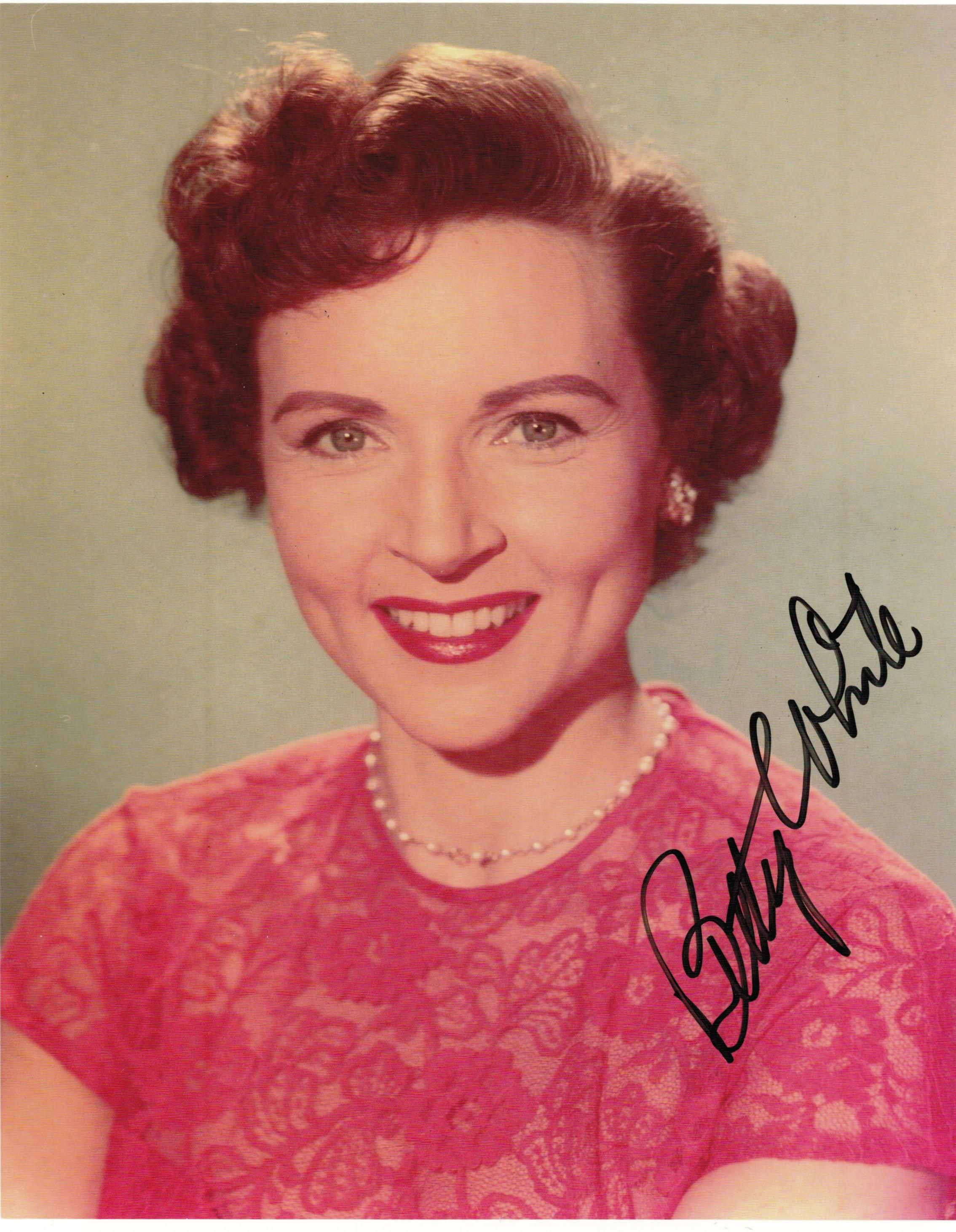 TV Stars Signed 8x10 Photos Including Betty White and Tim Allen (19) .