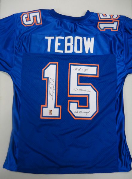 tebow college jersey