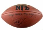 Pat Tillman Signed NFL Football: Signed and Inscribed on the Day He Was Sworn Into The Army