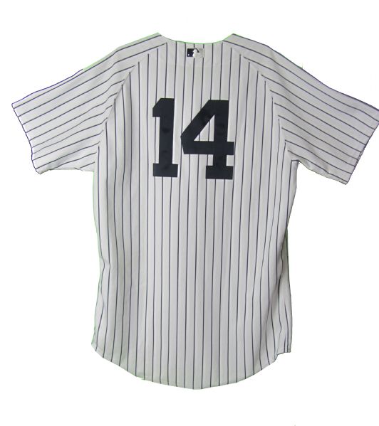 Lot Detail - Curtis Granderson Authentic Yankees Home Jersey (MLB Auth)-  Signed on the back.