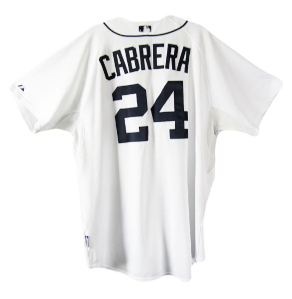 CABRERA Detroit Tigers YOUTH Majestic MLB Baseball jersey Navy
