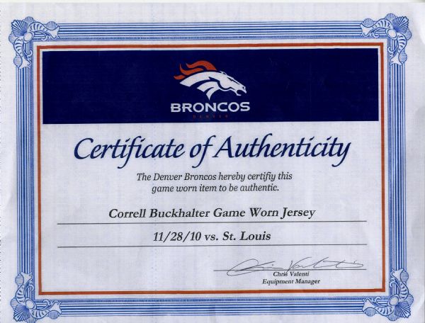 2010-11 J.D. Corbin Bakersfield Condors Game Worn Jersey – “2011