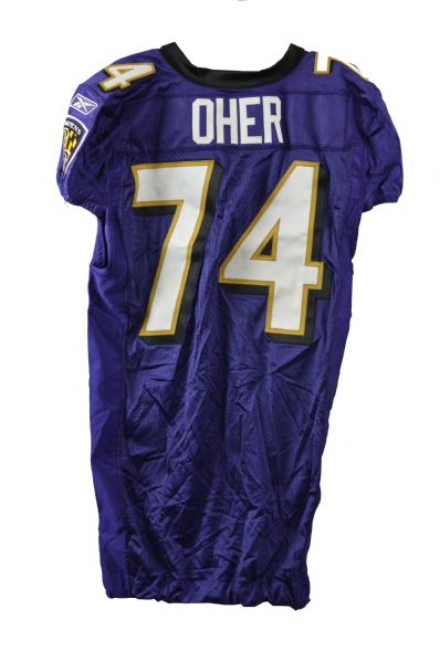 oher jersey number