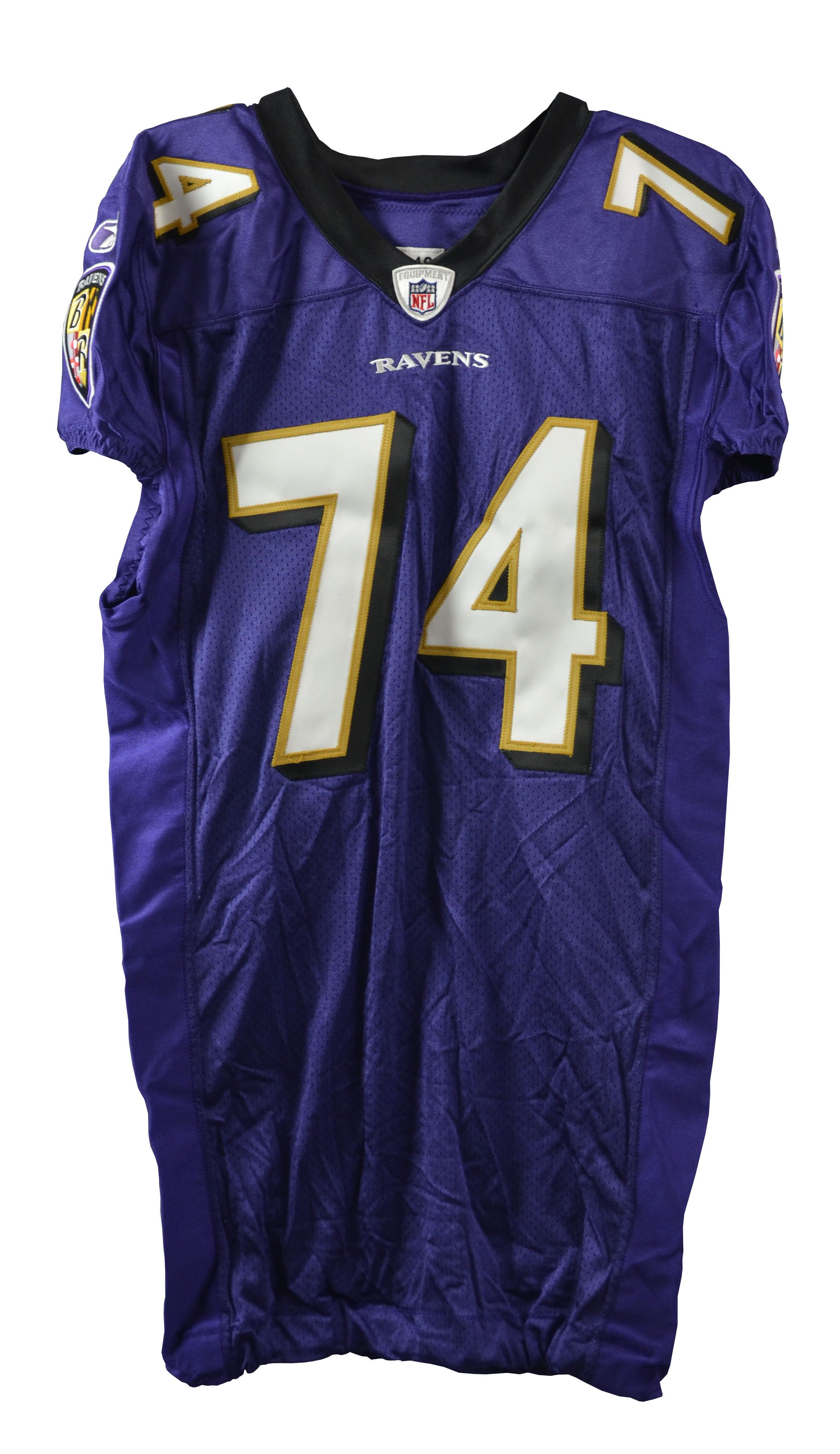 Lot Detail - Michael Oher 12/05/10 Game Worn Uniform (Jersey and Pants ...