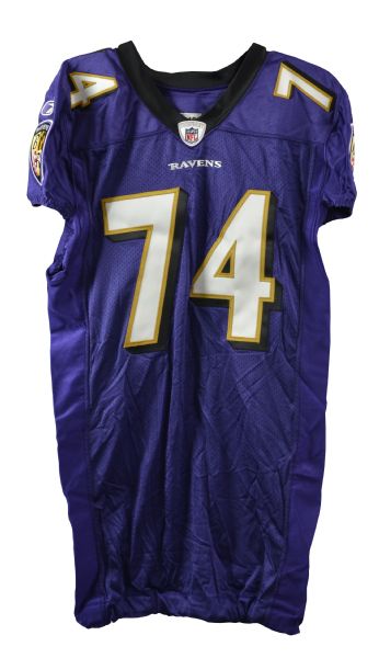 Lot Detail - Michael Oher 12/05/10 Game Worn Uniform (Jersey and ...