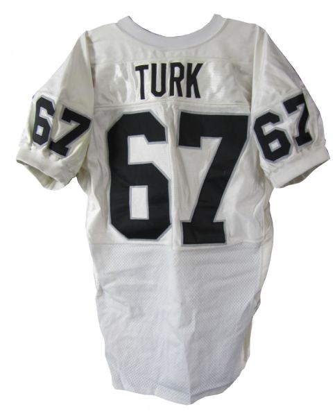 oakland raiders game used jersey