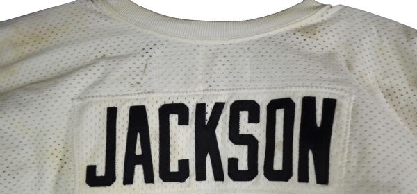 Lot Detail - 1992 Bo Jackson Game Issued and Signed Road Chicago White Sox  Jersey (MEARS)