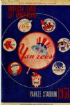 NY Yankees Program and Scorecard from Mickey Mantles Debut Game 4/17/51 (1st Career Hit)