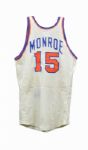 1972-1974 Earl Monroe New York Knicks Home Jersey and Shorts. Monroe LOA and MEARS A9.5
